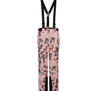 Pink and Black Girl ski Pants